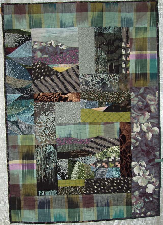 B 10 B Susan West - Interbedded Horizons - 3rd Place Small Art Pieced
